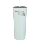 Laser etched meadow 20 oz vacuum insulated tumbler with 'Oklahoma Home' design