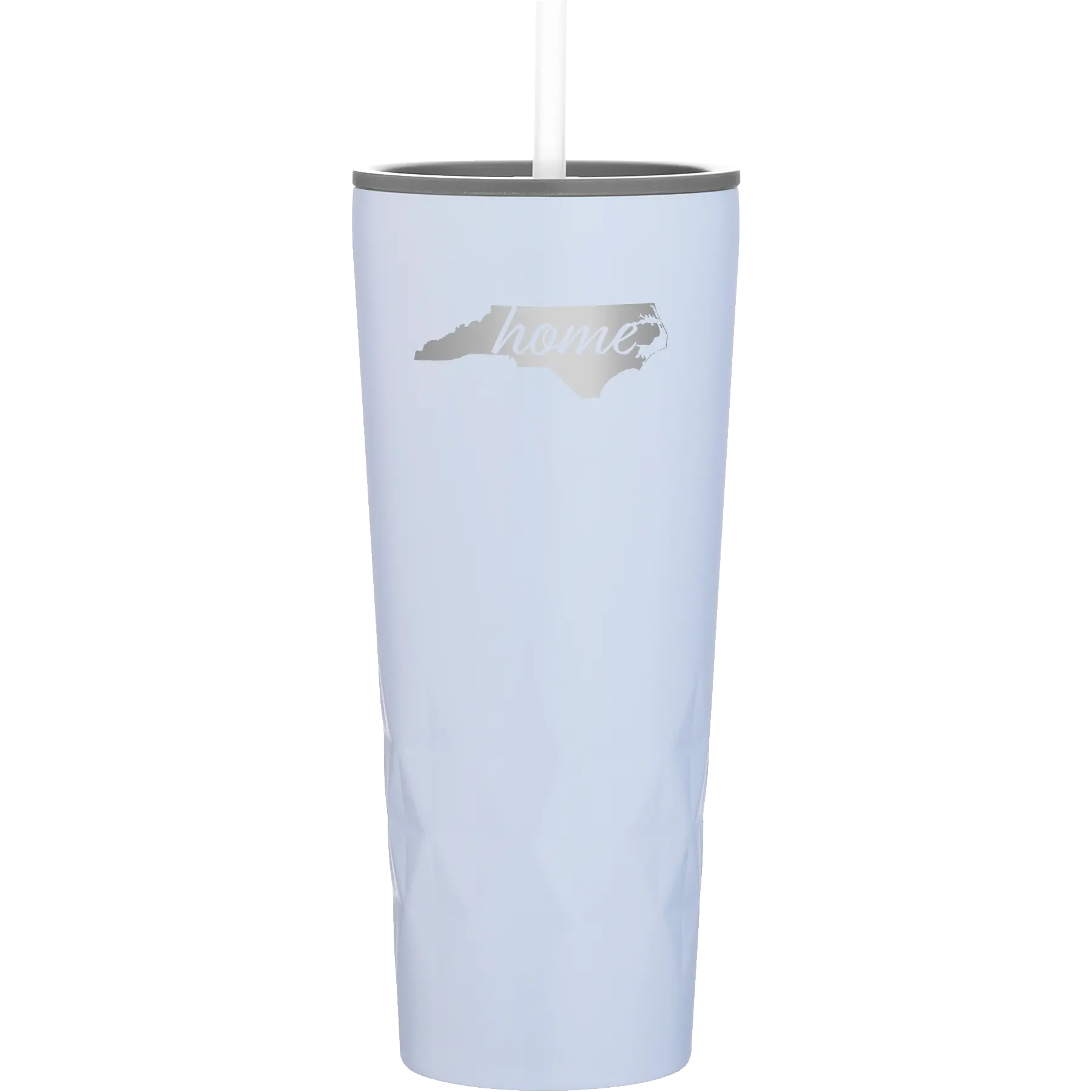 Laser etched landfall 20 oz vacuum insulated tumbler with 'North Carolina Home' design