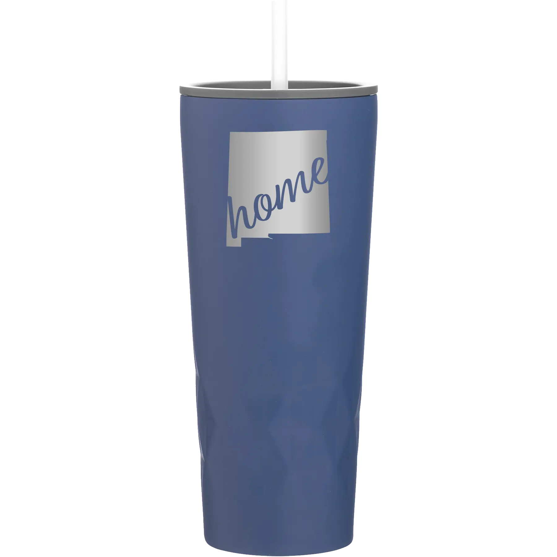 Laser etched constellation 20 oz vacuum insulated tumbler with 'New Mexico home' design