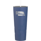 Laser etched constellation 20 oz vacuum insulated tumbler with 'Nebraska Home' design