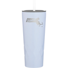 Laser etched landfall 20 oz vacuum insulated tumbler with 'Massachusetts Home' design