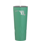 Laser etched forage 20 oz vacuum insulated tumbler with 'Maryland Home' design
