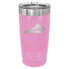 Laser etched light purple 20 oz vacuum insulated tumbler with 'Kentucky Home' design