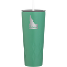 Laser etched forage 20 oz vacuum insulated tumbler with 'Idaho Home' design