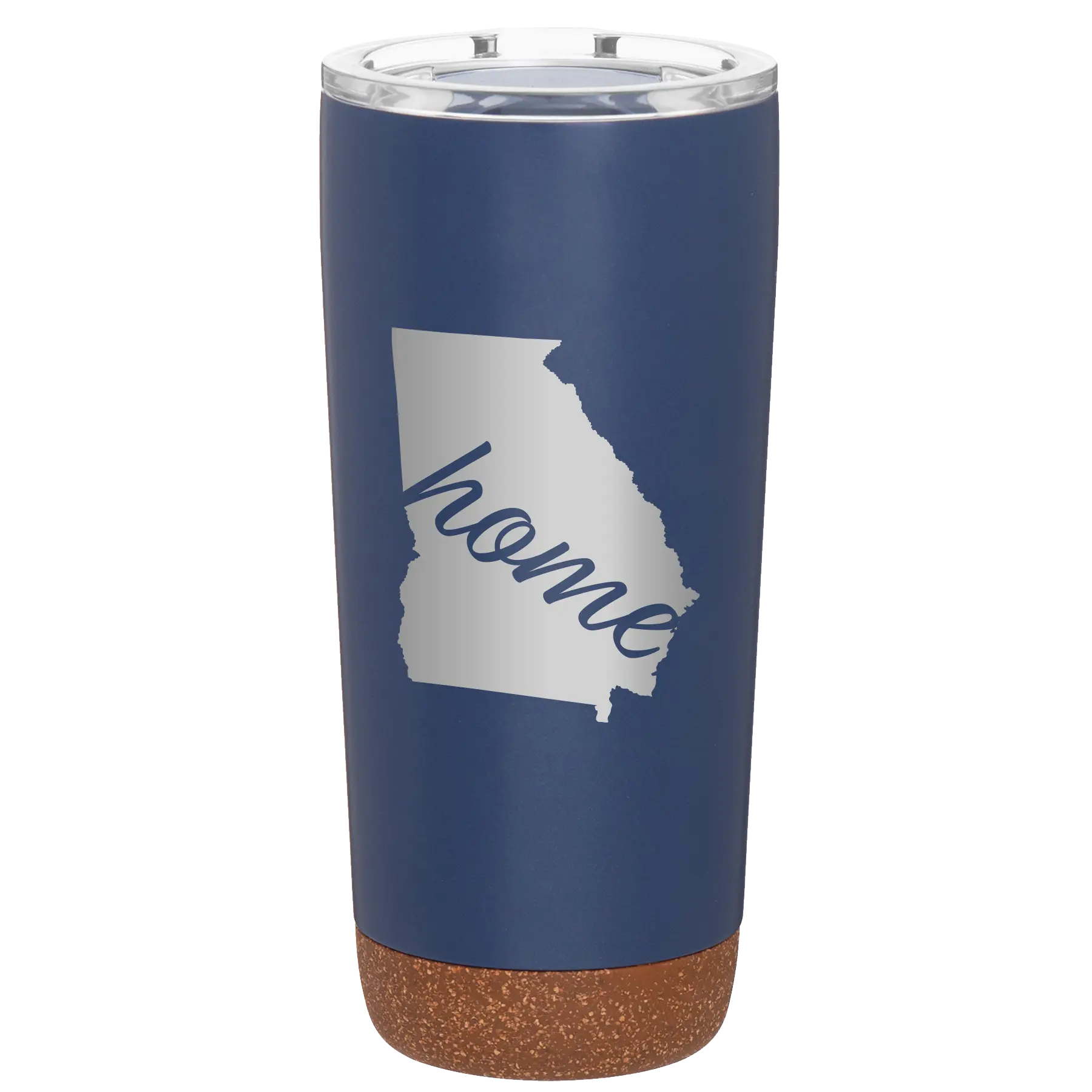 Laser etched constellation 20 oz vacuum insulated tumbler with 'Georgia Home' design