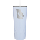 Laser etched landfall 20 oz vacuum insulated tumbler with 'Georgia Home' design