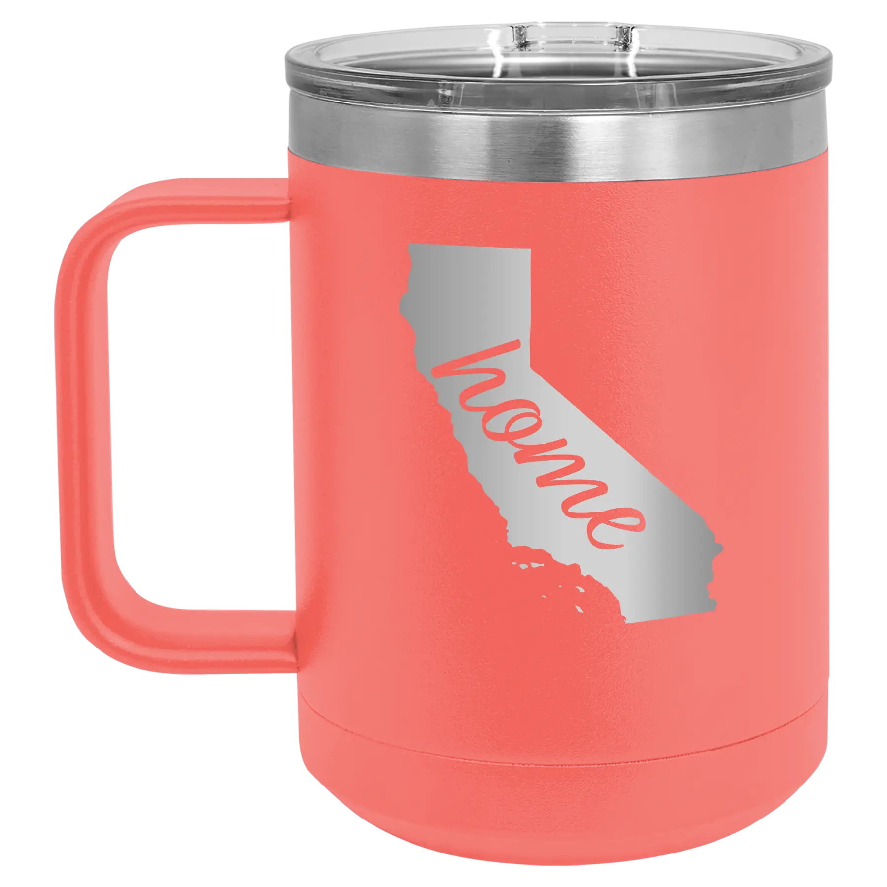 California Home 15 oz Mug - Coral