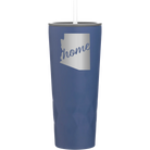 Laser etched constellation 20 oz vacuum insulated tumbler with 'Arizona Home' design