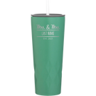 Personalized forage 20 oz vacuum insulated tumbler with 'Mrs and Mrs' design