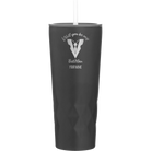 Personalized black 20 oz vacuum insulated tumbler with 'Will You Be Best Man' design