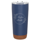 Laser etched constellation 20 oz vacuum insulated tumbler with 'Mother of the Bride' design