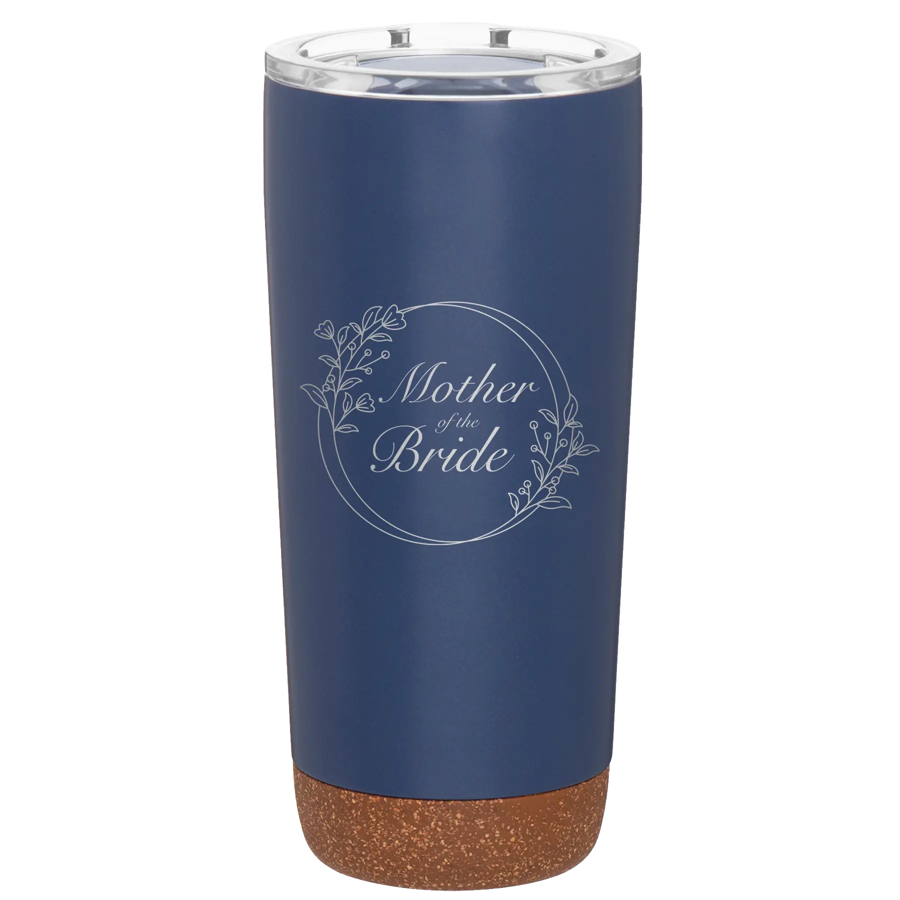Laser etched constellation 20 oz vacuum insulated tumbler with 'Mother of the Bride' design