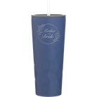 Laser etched constellation 20 oz vacuum insulated tumbler with 'Mother of the Bride' design