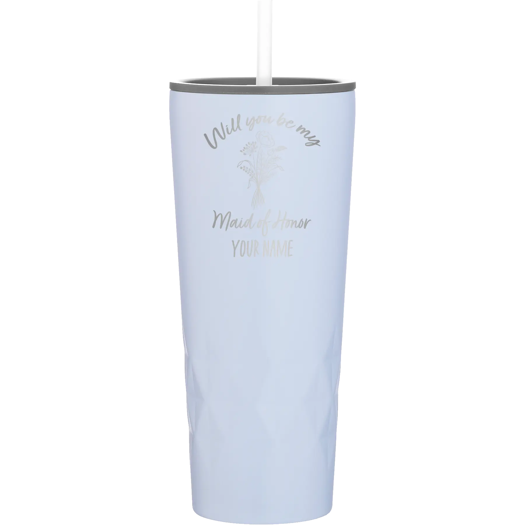 Personalized landfall 20 oz vacuum insulated tumbler with 'Will you be' design