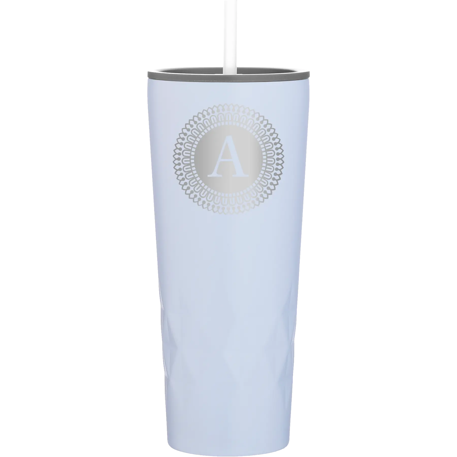 Personalized landfall 20 oz vacuum insulated tumbler with 'Circle with initial' design