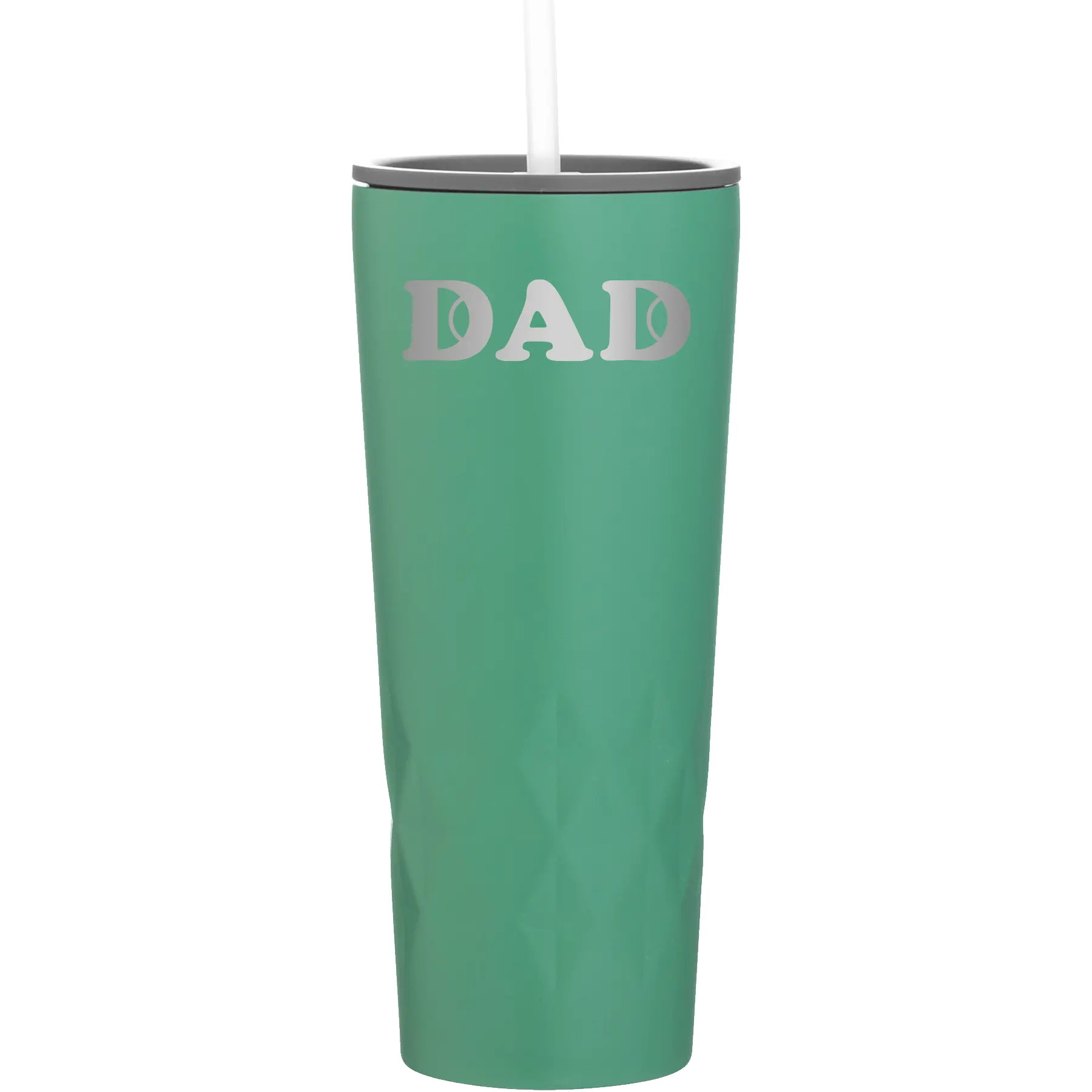 Laser etched forage 20 oz vacuum insulated tumbler with 'Tennis Dad' design
