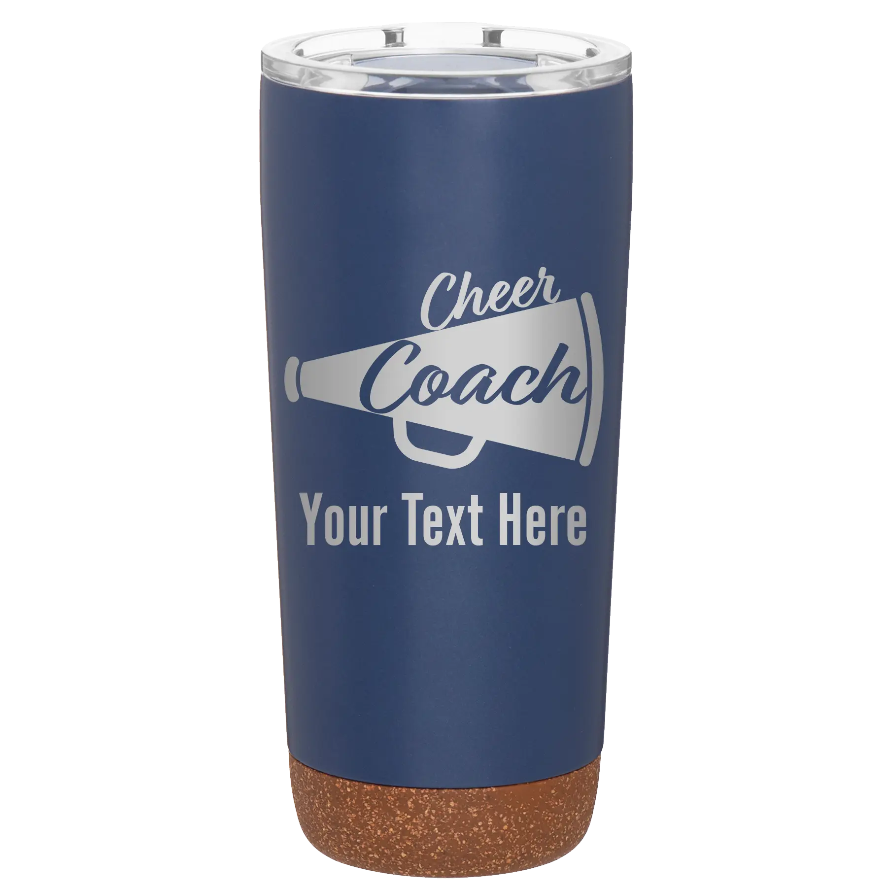 Personalized constellation 20 oz vacuum insulated tumbler with 'Cheer Coach2' design