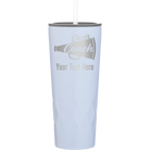 Personalized landfall 20 oz vacuum insulated tumbler with 'Cheer Coach2' design