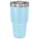 Laser etched light blue 30 oz vacuum insulated tumbler with 'I'm So Glad Your Weird Matches' design