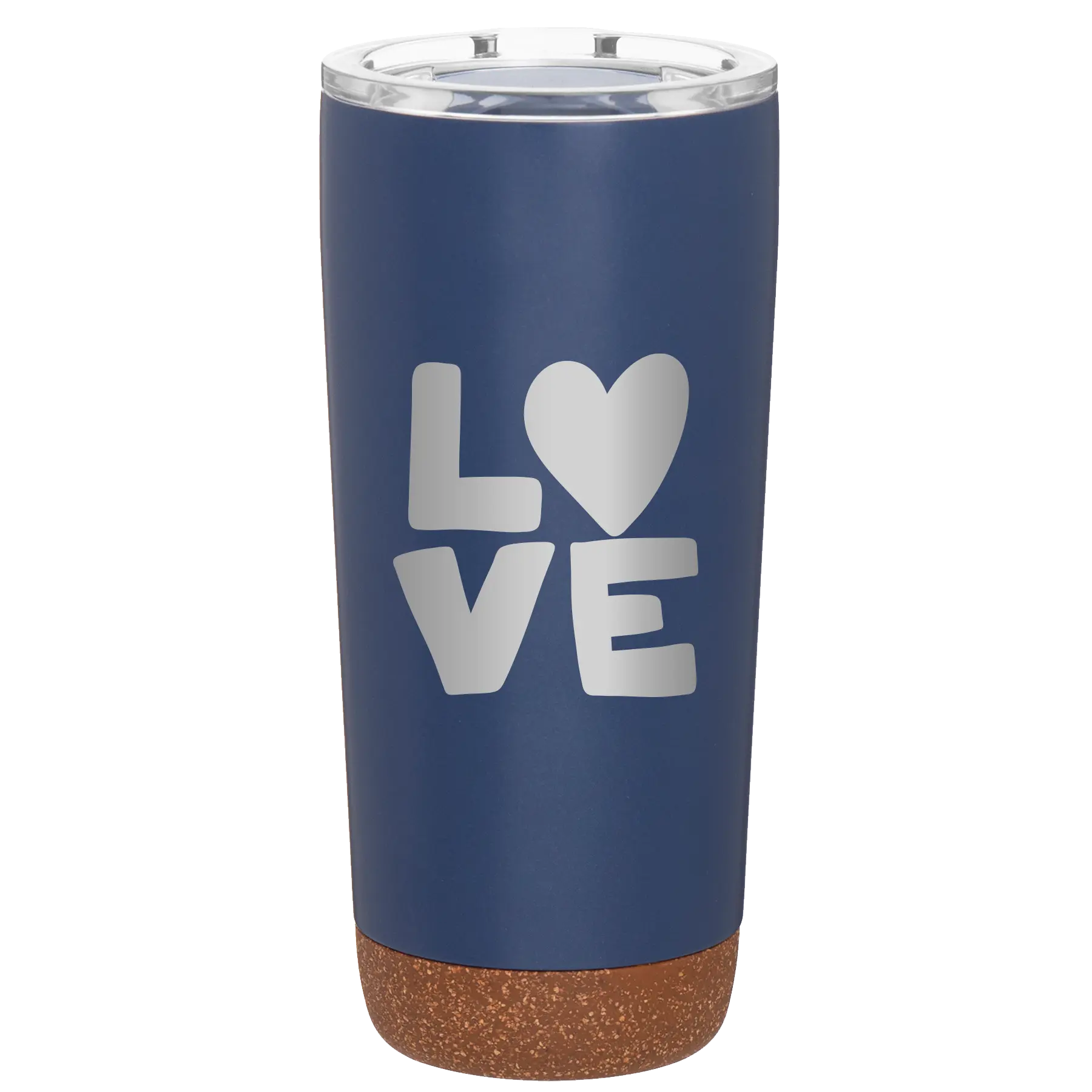 Laser etched constellation 20 oz vacuum insulated tumbler with 'Love' design