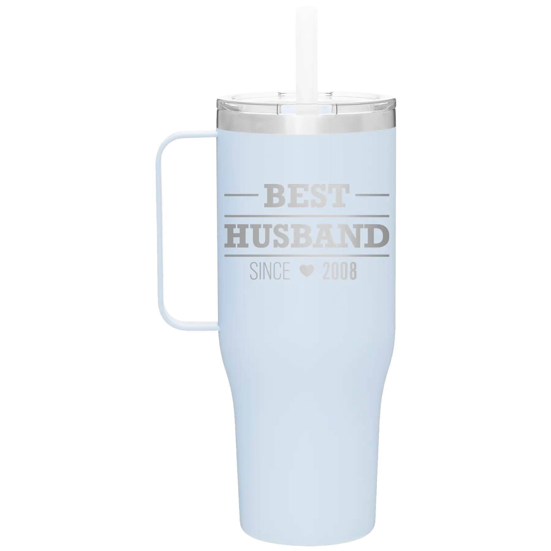Personalized landfall 40 oz vacuum insulated tumbler mug with 'Best Husband' design