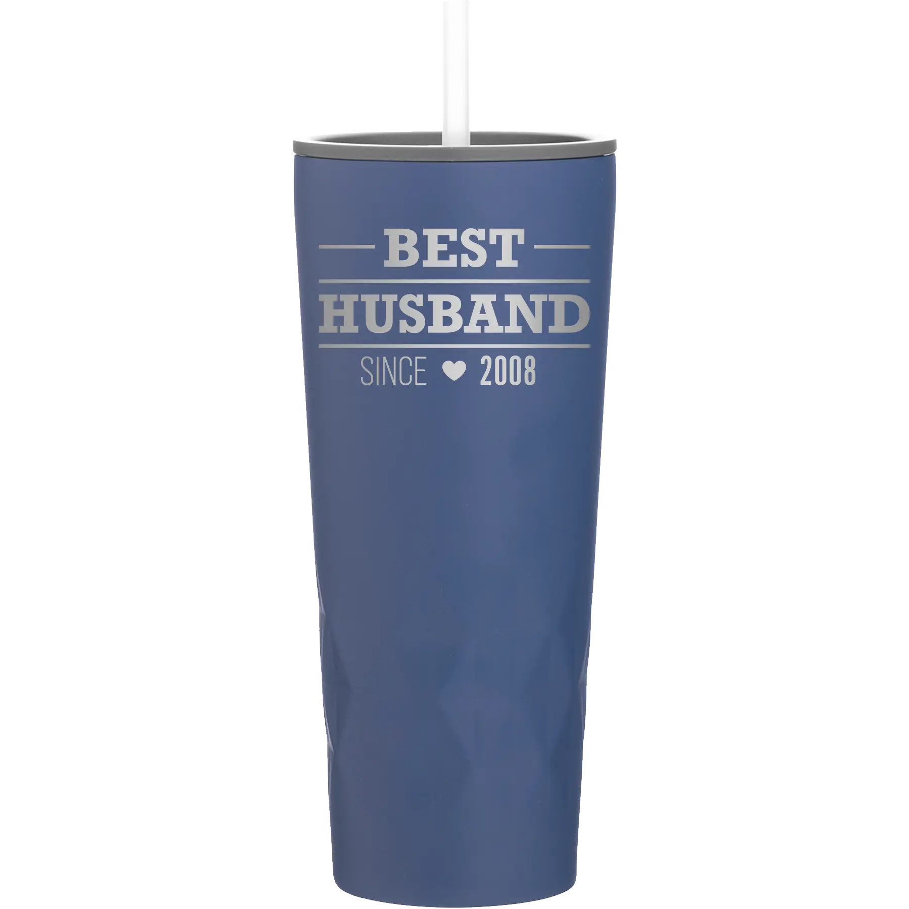 Personalized constellation 20 oz vacuum insulated tumbler with 'Best Husband' design