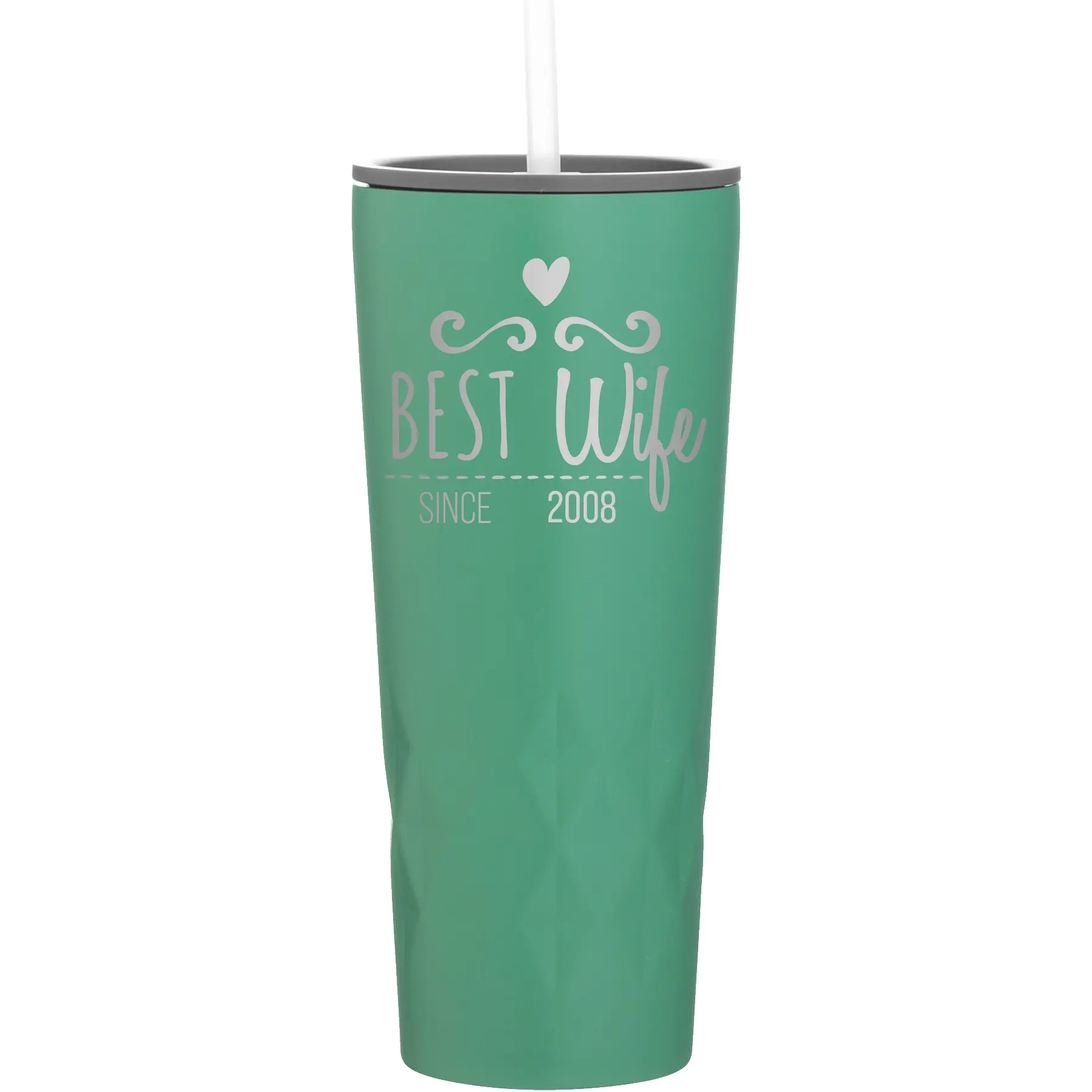 Personalized forage 20 oz vacuum insulated tumbler with 'Best Wife' design