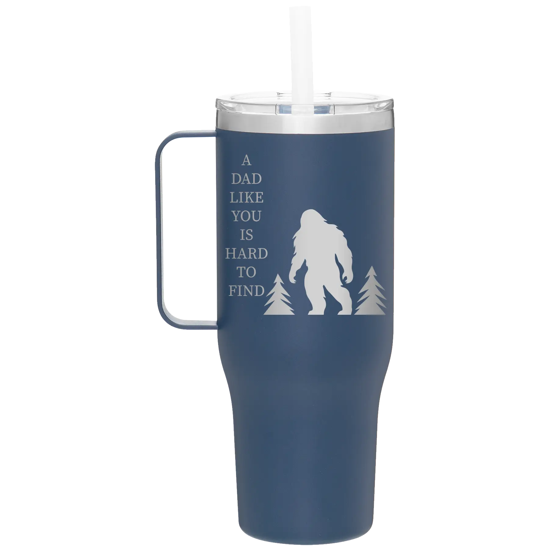 Personalized constellation 40 oz vacuum insulated tumbler mug with 'Bigfoot' design