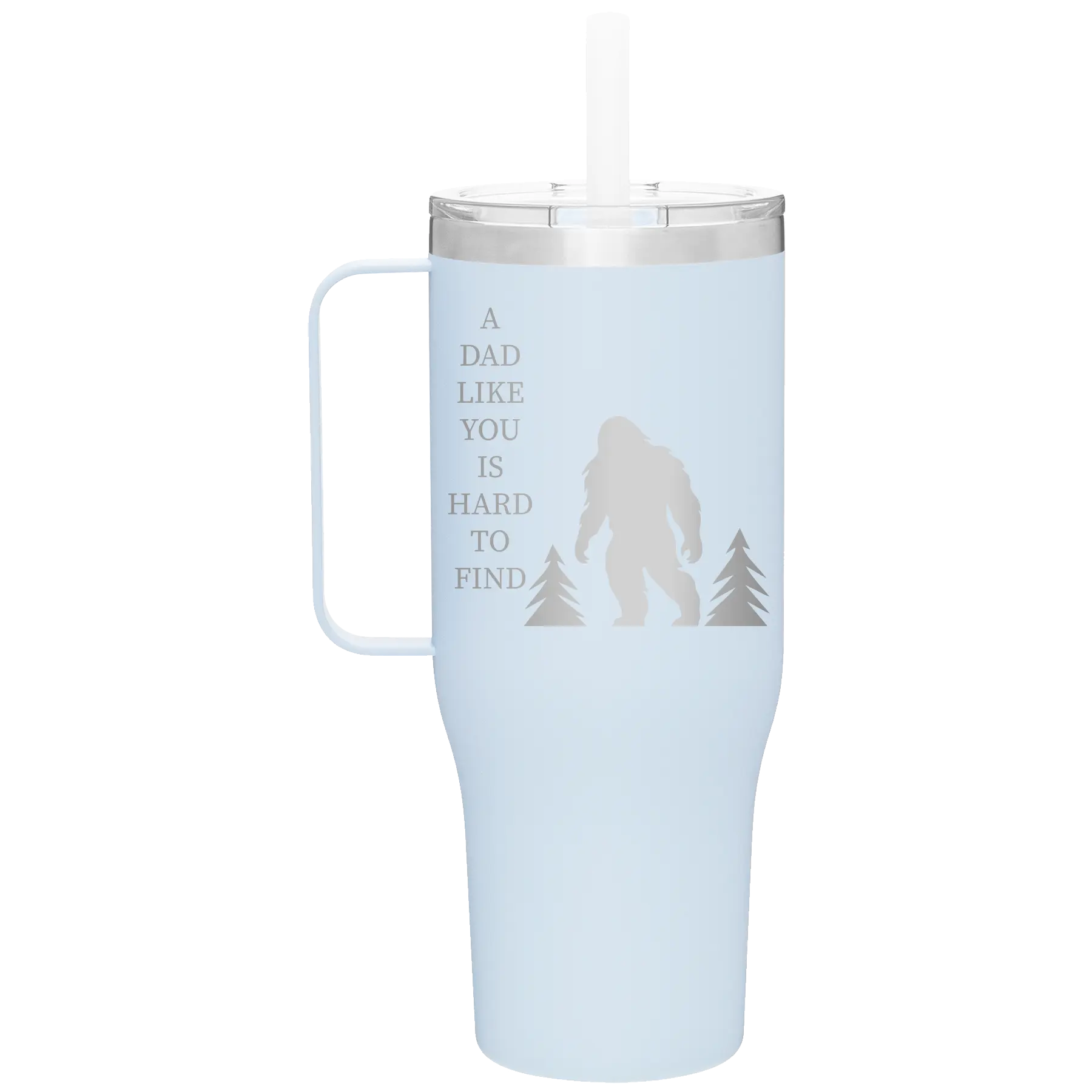Personalized landfall 40 oz vacuum insulated tumbler mug with 'Bigfoot' design