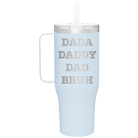 Personalized landfall 40 oz vacuum insulated tumbler mug with 'Bruh' design