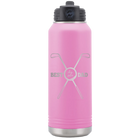 Laser etched light purple 32 oz vacuum insulated water bottle with 'By Par' design