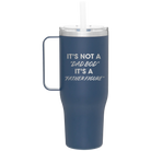 Personalized constellation 40 oz vacuum insulated tumbler mug with 'Dad Bod' design