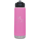 Laser etched light purple 20 oz vacuum insulated water bottle with 'Days that end in Y' design