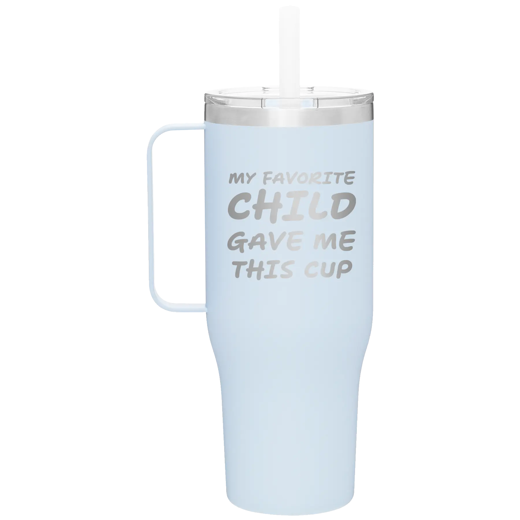 Personalized landfall 40 oz vacuum insulated tumbler mug with 'My favorite Child' design