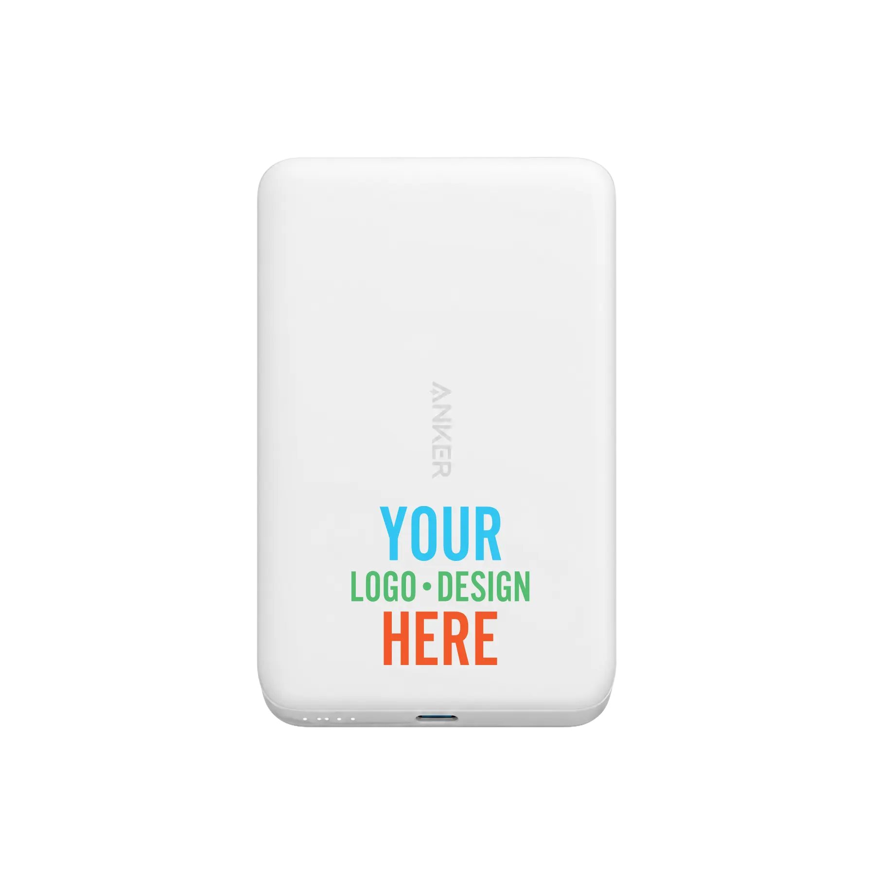 Custom Anker Magsafe Nano Power Bank Charger with full color logo or design