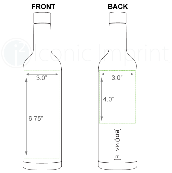 Brumate Winesulator Imprint Area