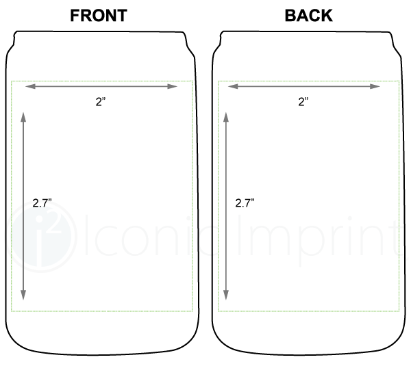 Can Glass Imprint Area