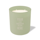 Customized meadow Wild Journey 12 oz Studio luxury candle with laser etched logo or design