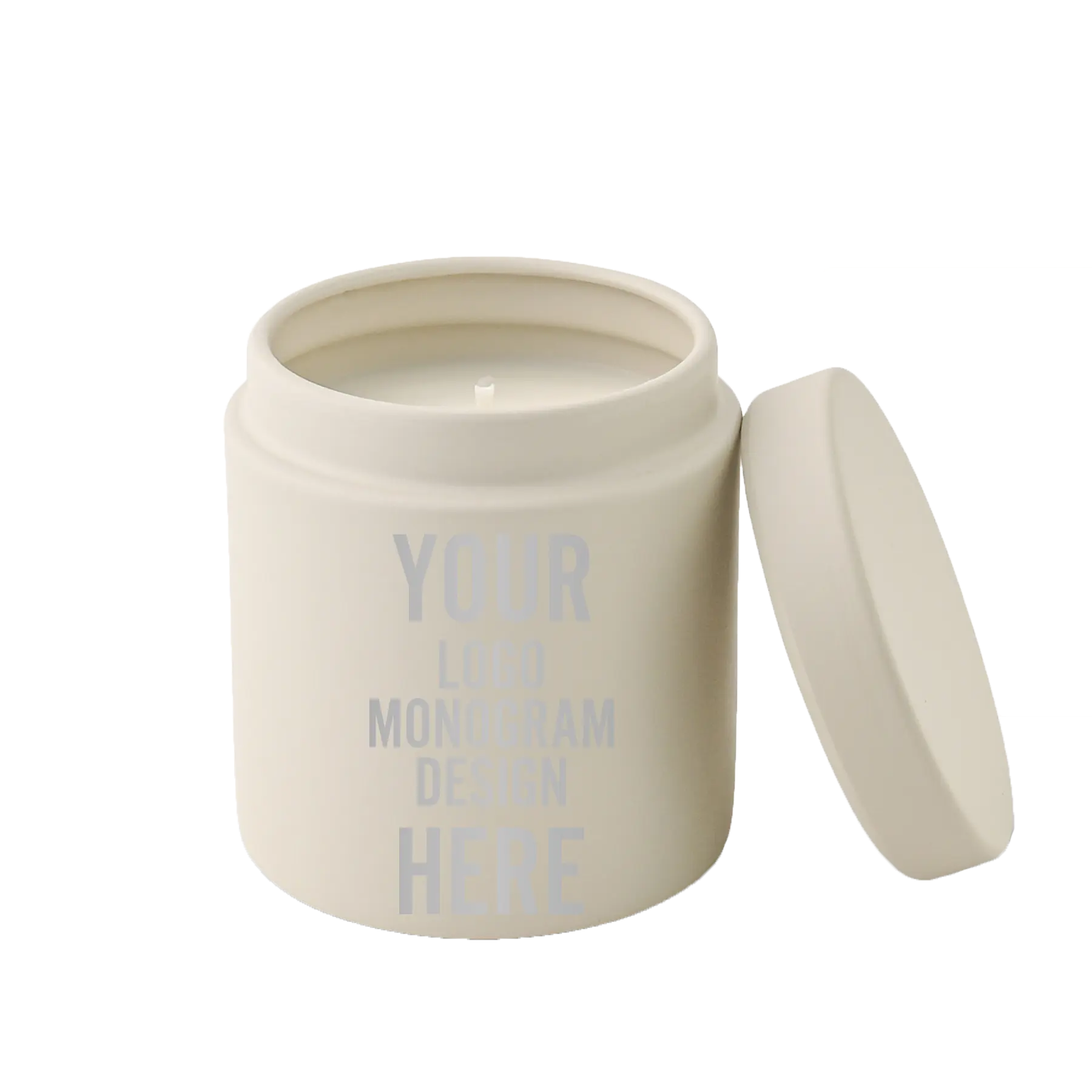 Customized sand Wild Journey 9 oz tin candle with laser etched logo or design