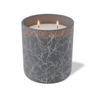 Customized graphite, branches pattern Wild Journey 12 oz Studio luxury candle with laser etched logo or design