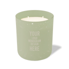Customized meadow, galaxy pattern Wild Journey 12 oz Studio luxury candle with laser etched logo or design