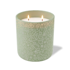 Customized meadow, paisley pattern Wild Journey 12 oz Studio luxury candle with laser etched logo or design