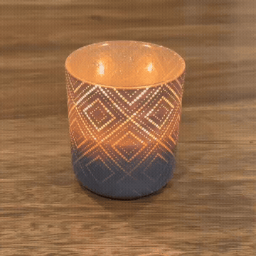 Laser Engraved Candle Gift