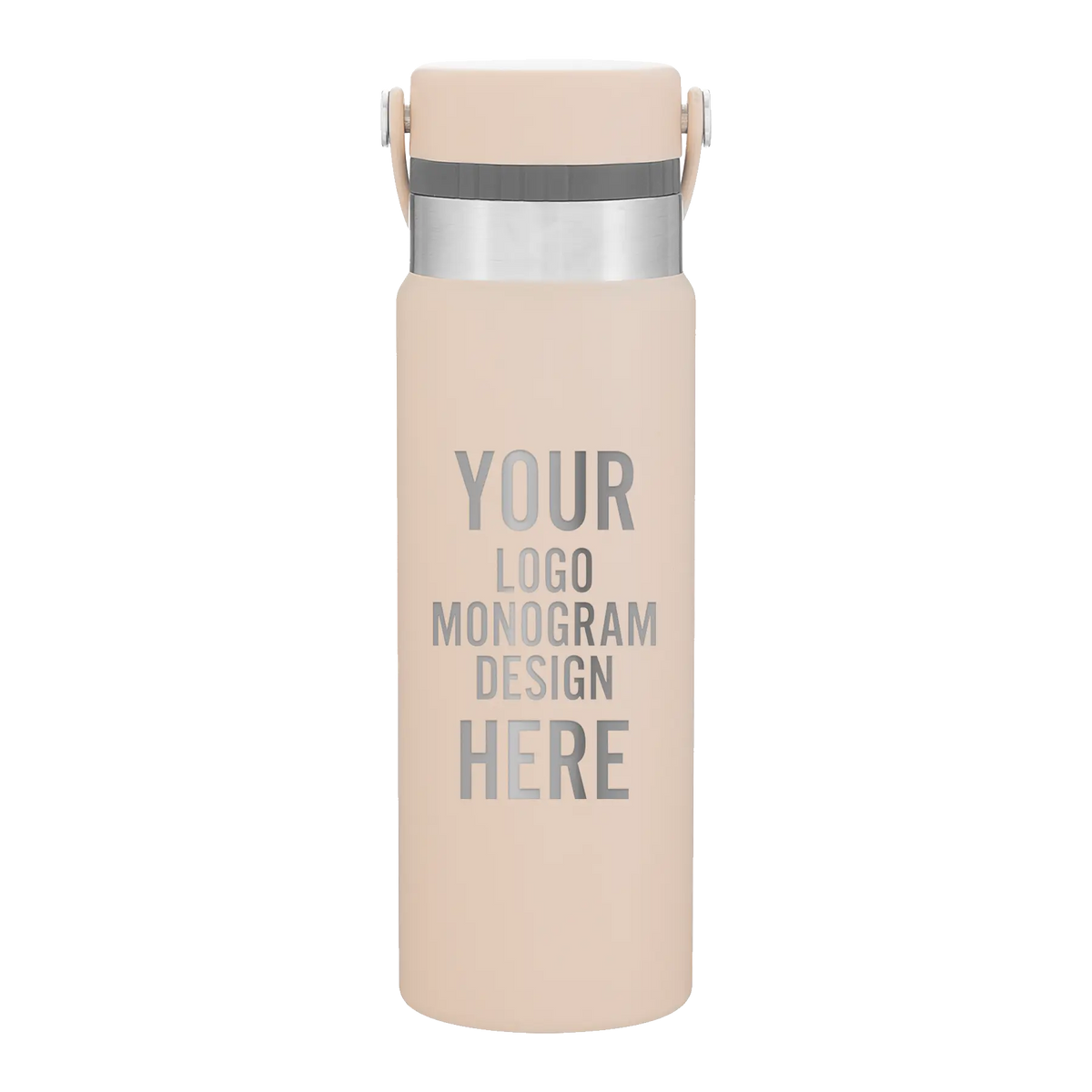 Personalized h2go Realm 25 oz Water Bottle - Dune | Iconic Imprint