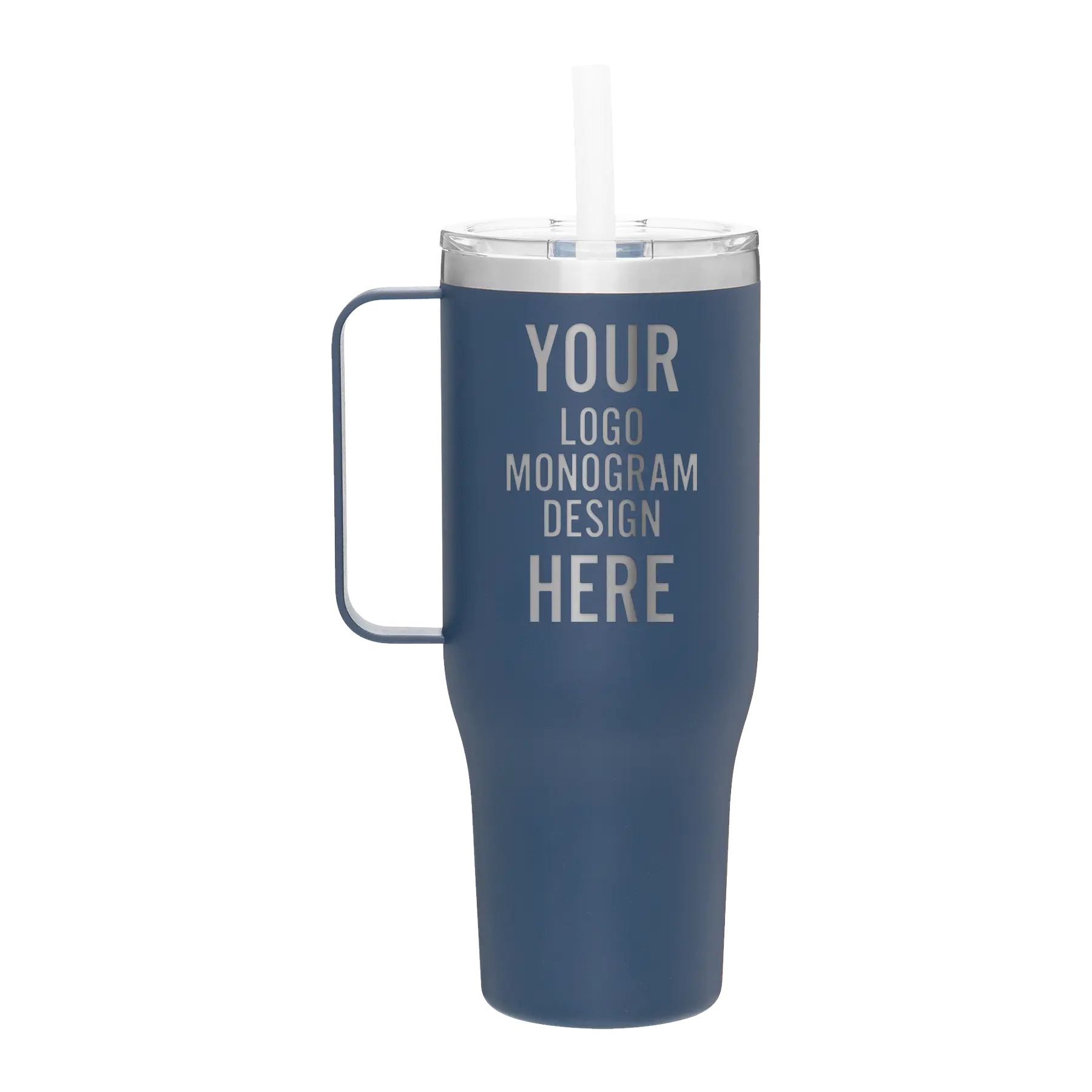 Laser etched matte constellation h2go Denali 40 oz tumbler mug with your brand logo, monogram, or design