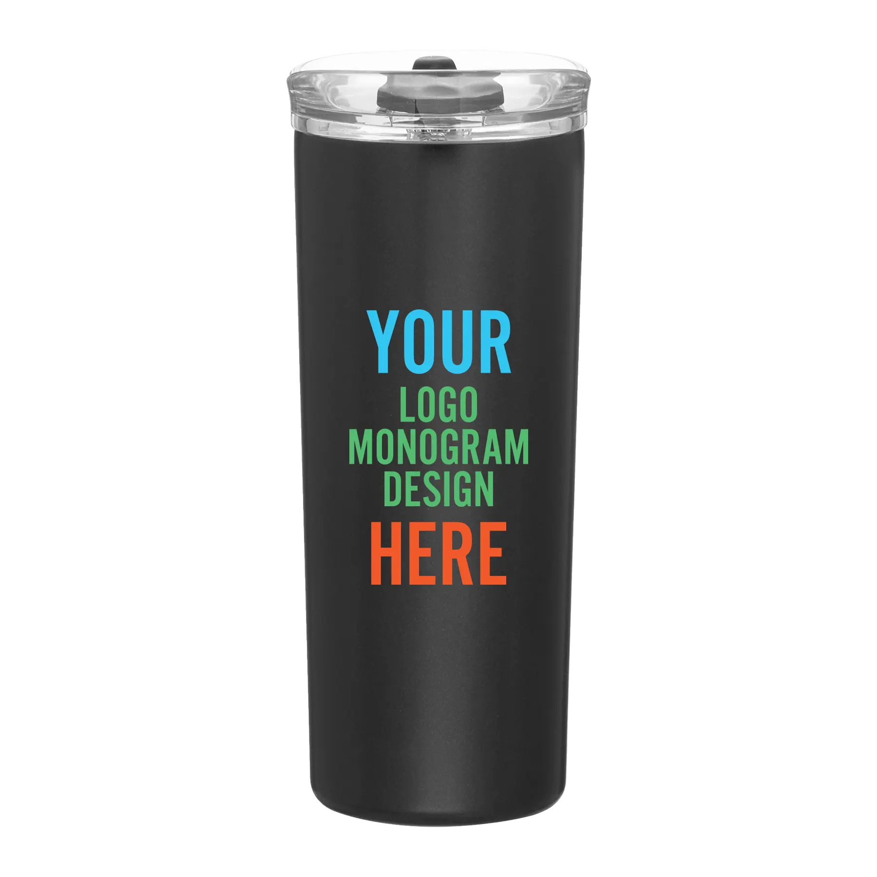 Custom full color printed matte cosmos h2go Petal 20.9 oz Tumbler with brand logo, monogram, or design
