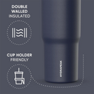 Double Walled Insulated | Cup Holder Friendly