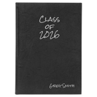 Large black/silver leatherette journal laser etched with 'Class of' design