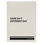 Large white leatherette journal laser etched with 'Same Sht' design