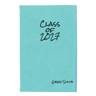 Small teal leatherette sketch book laser etched with 'Class of' design